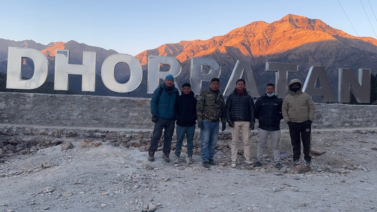 Bhalubang to syaulibang plan Changed and trip to dhorpatan 