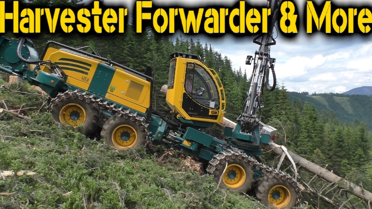 HSM 405H2L Steep Slope Harvester