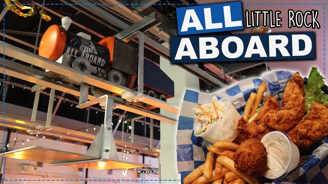 All Aboard Restaurant:  Little Rock's Most Unique Train Themed Restaurant
