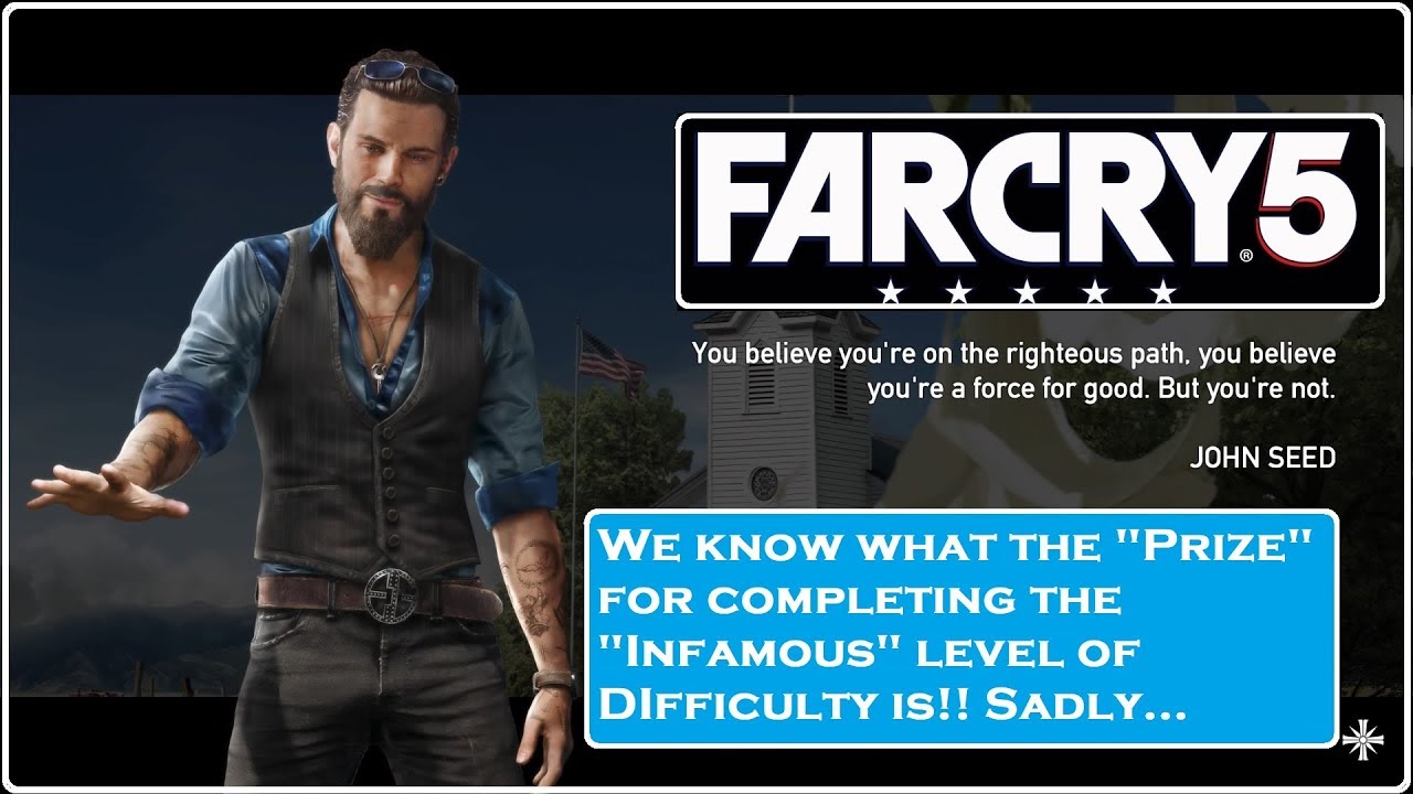 FAR CRY 5 &mdash; Позорный приз за сложность!!!