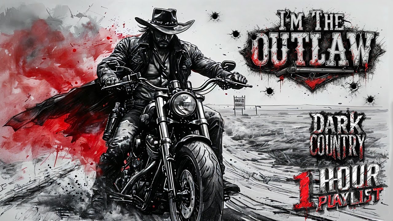 I'M THE OUTLAW – 1 Hour Playlist | Dark Country Rock / Southern Gothic / Cinematic Outlaw