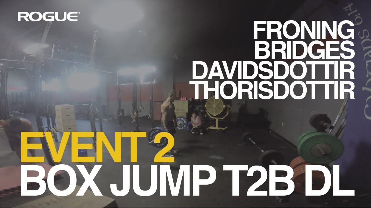 Event 2 - Rogue Team Black - Froning, Bridges, Davidsdottir, Thorisdottir