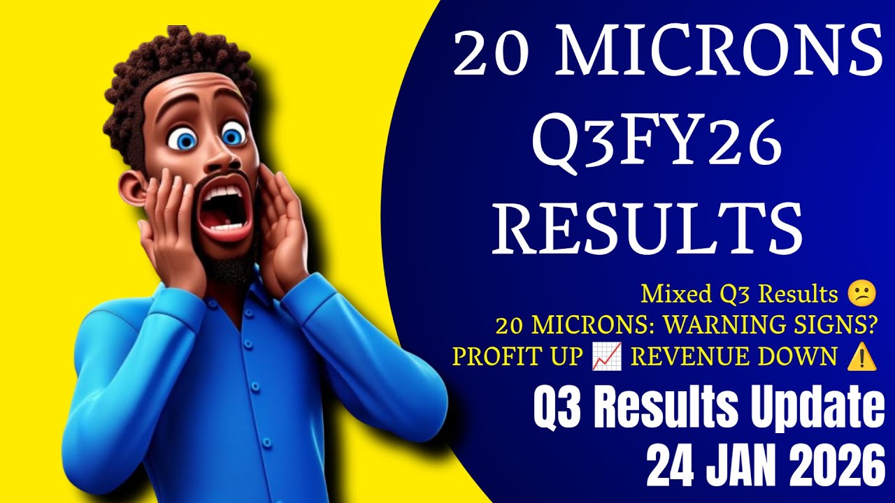 20 Microns Q3 FY26 Results | Profit Up YoY but Revenue Under Pressure? Full Analysis