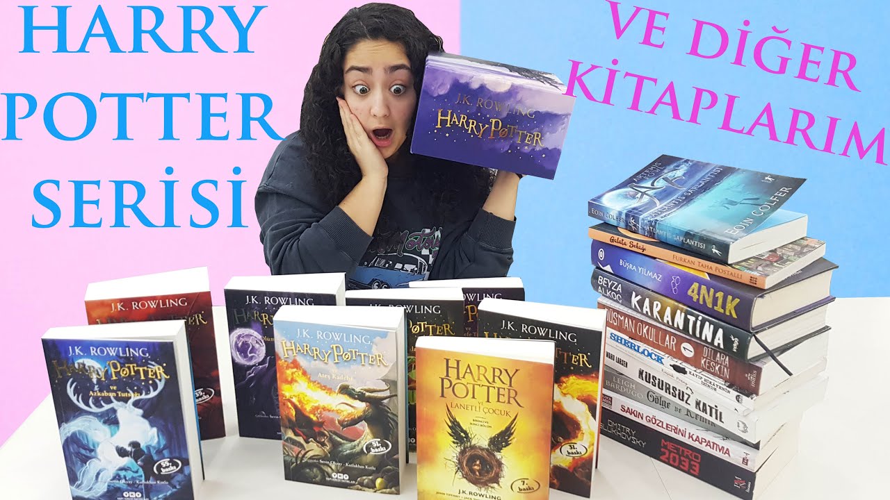 HARRY POTTER SERİSİNİN TÜM KİTAPLARINI ALDIM VE DİĞER KİTAPLARIM / Süheyla Derin