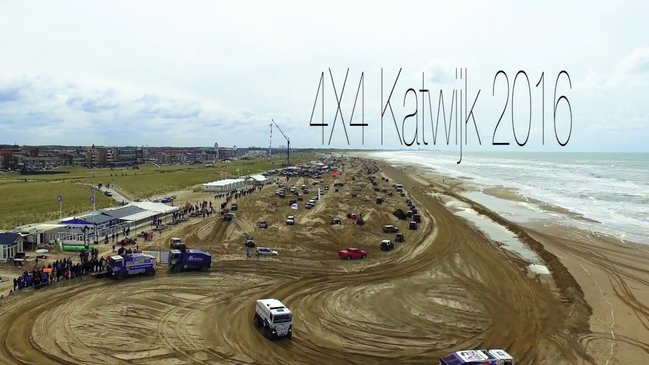 4X4 Beach Event Katwijk 2016 by DJI Inspire 1 drone