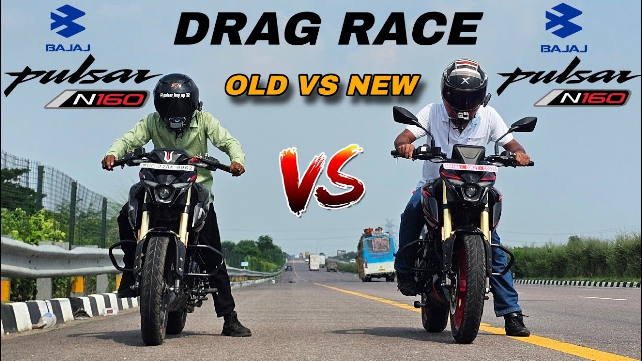Bajaj Pulsar N160SS vs Bajaj Pulsar N160 | Drag Race | Old vs New 🔥