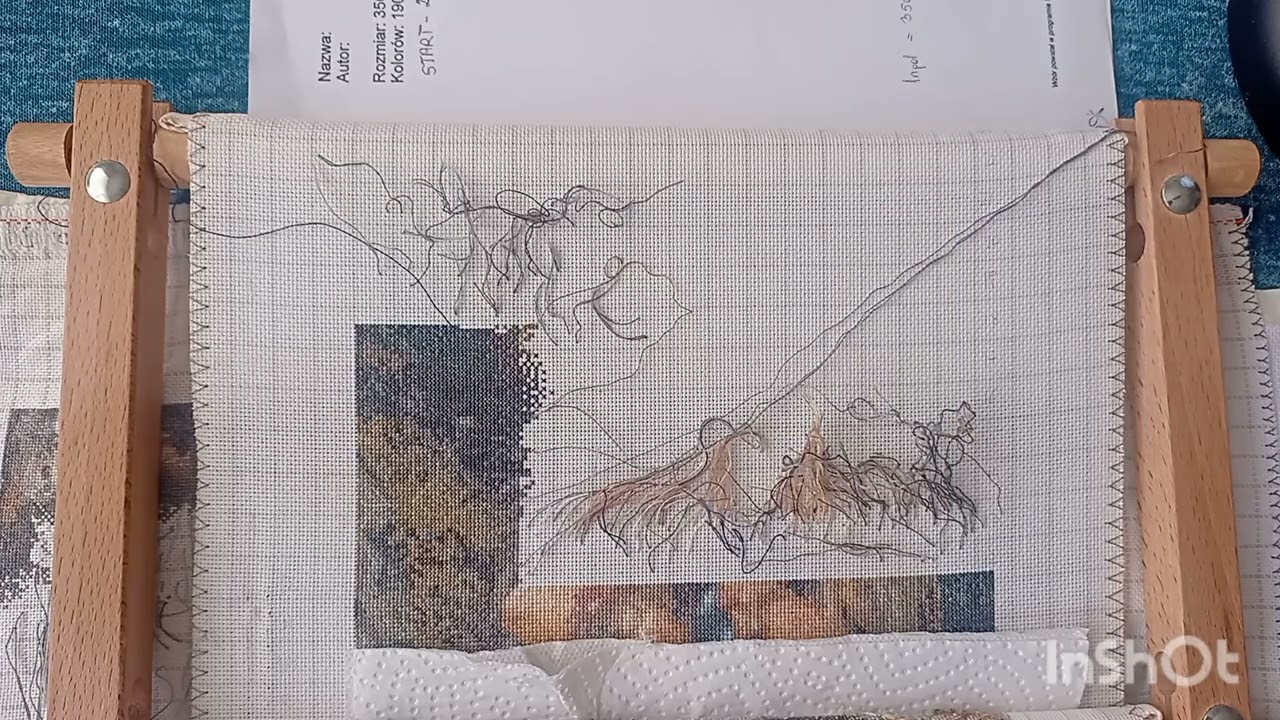 Hafciarskie podsumowanie lutego #haftkrzyżykowy  #crosstitch 
