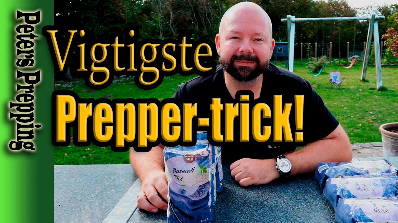 Prepper: Rotationsprincippet - Opbygning af madlager i dit hjemmeberedskab.
