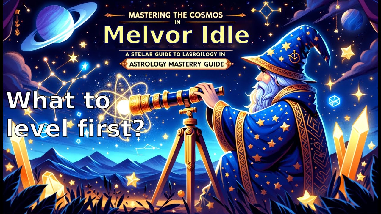 Mastering the Cosmos in Melvor Idle: A Stellar Guide to Astrology Mastery 🌟