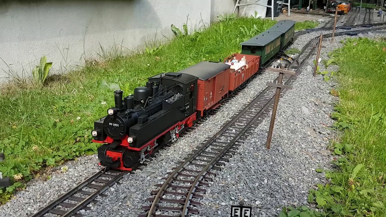 Herbstlicher HSB-Fahrtag auf Carsten`s LGB-Gartenbahn-2019