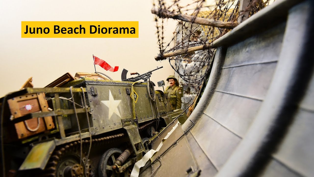 I Finally Finished The Exhausting  'Juno Beach'  Diorama | Diorama Series # 37 | Boomer Diorama