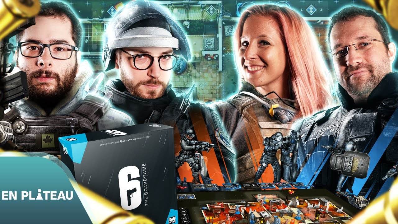 Rainbow Six: Siege d&eacute;barque en jeu de plateau ! on l'essaye en live 🤩 | En Plateau