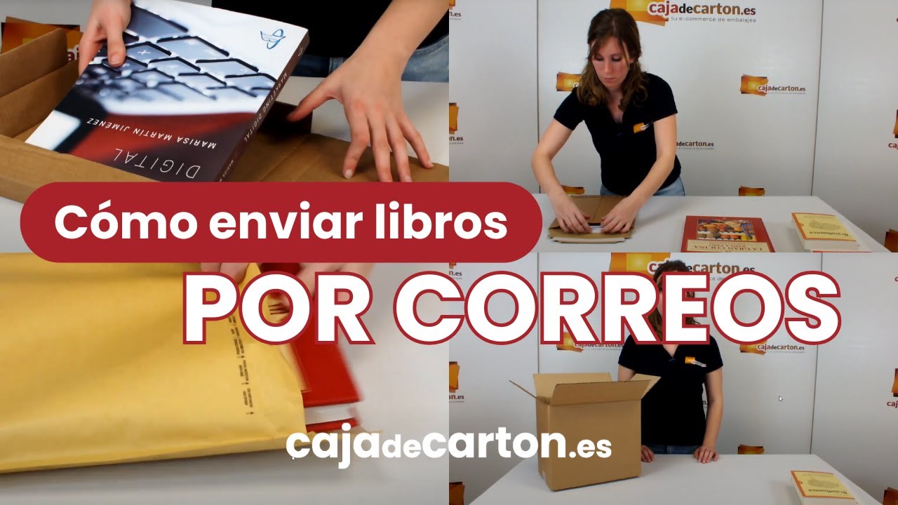 Cómo Enviar Libros por Correo: 4 opciones para empaquetar libros para enviar