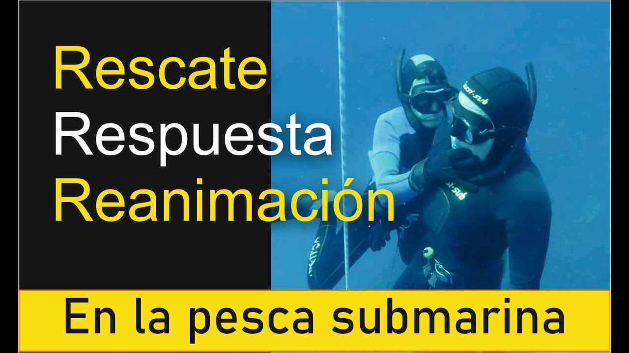 Como RESCATAR a un PESCASUB que ha sufrido un SíNCOPE