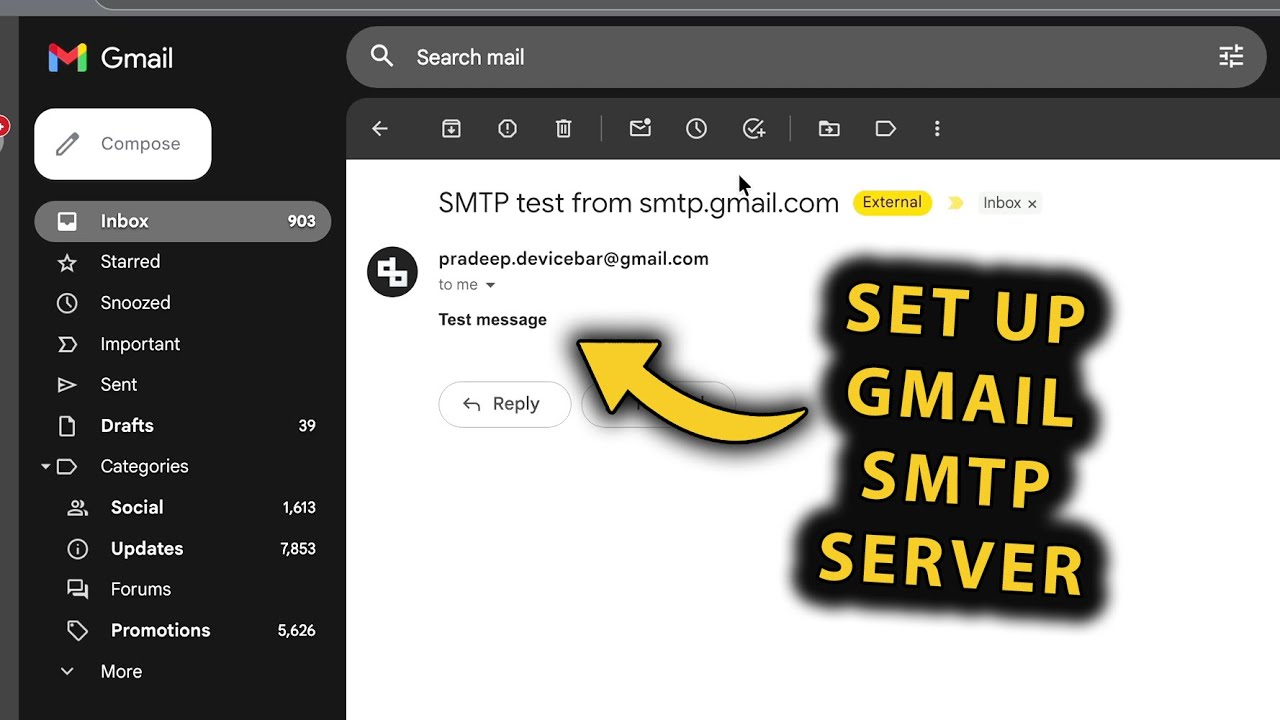 Как бесплатно настроить SMTP-сервер Gmail | Без кредитной карты и сторонних приложений