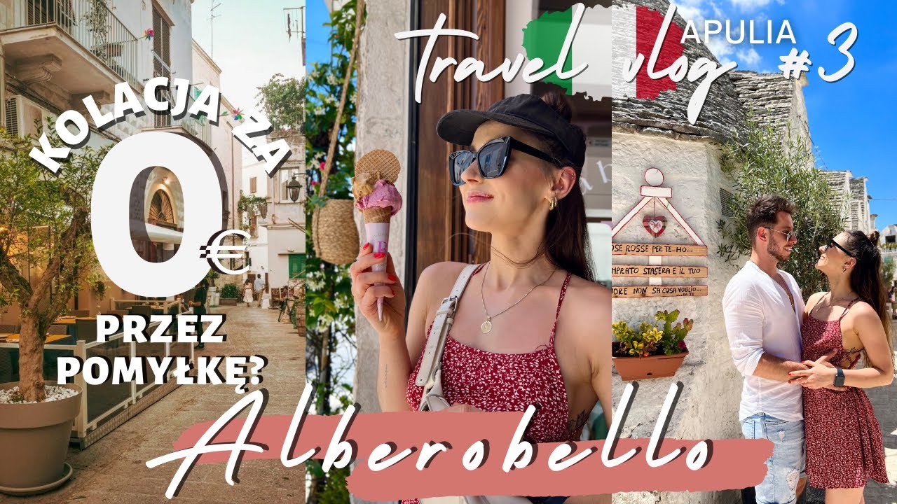VLOG 🇮🇹 - ALBEROBELLO & LOCOROTONDO 🙈 Najlepsze miejsca w Apulii? ☀️