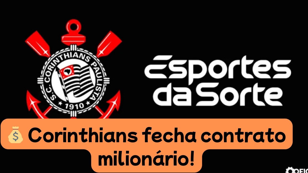 Mudou de patamar! Novo patrocínio coloca o Timão entre os maiores do Brasil! #corinthians #viral