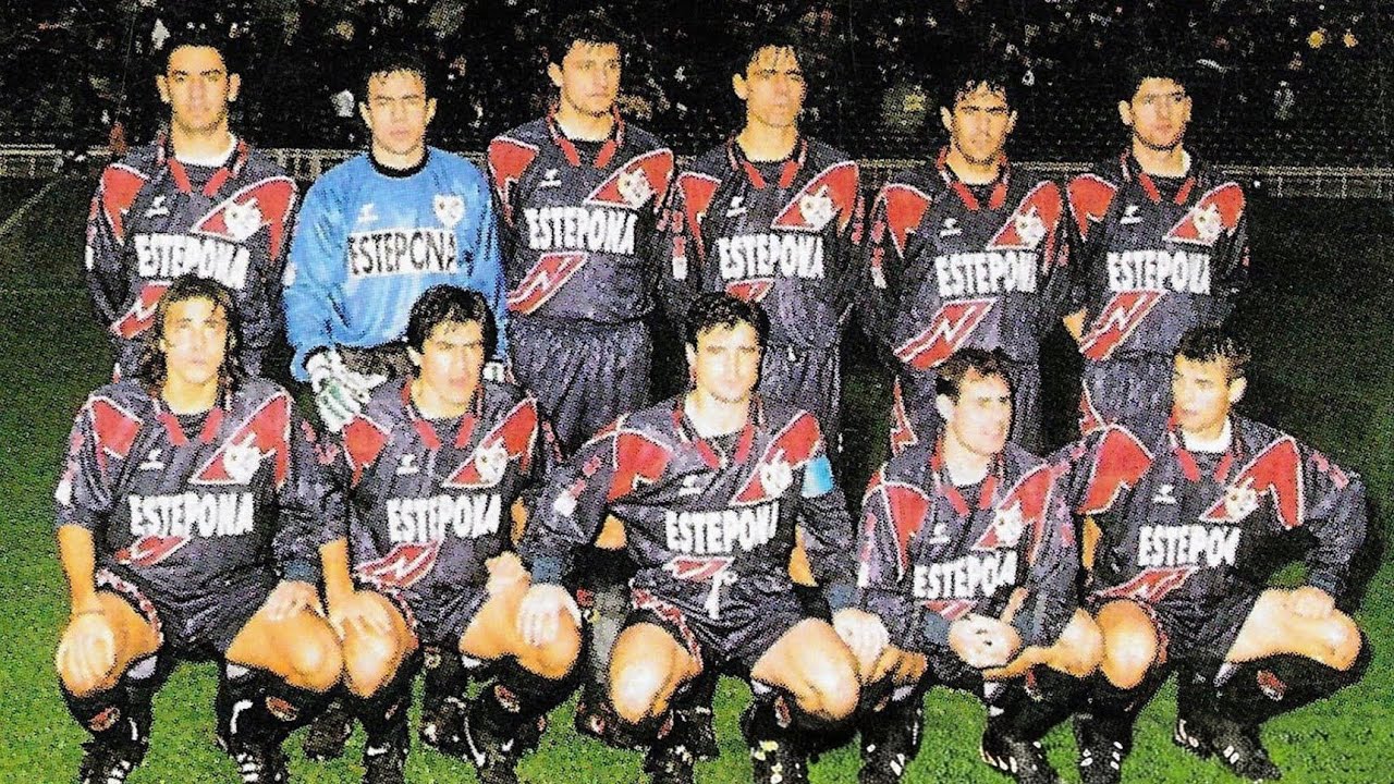 Real Madrid 1 - Rayo Vallecano 2. Temporada 1995/96.