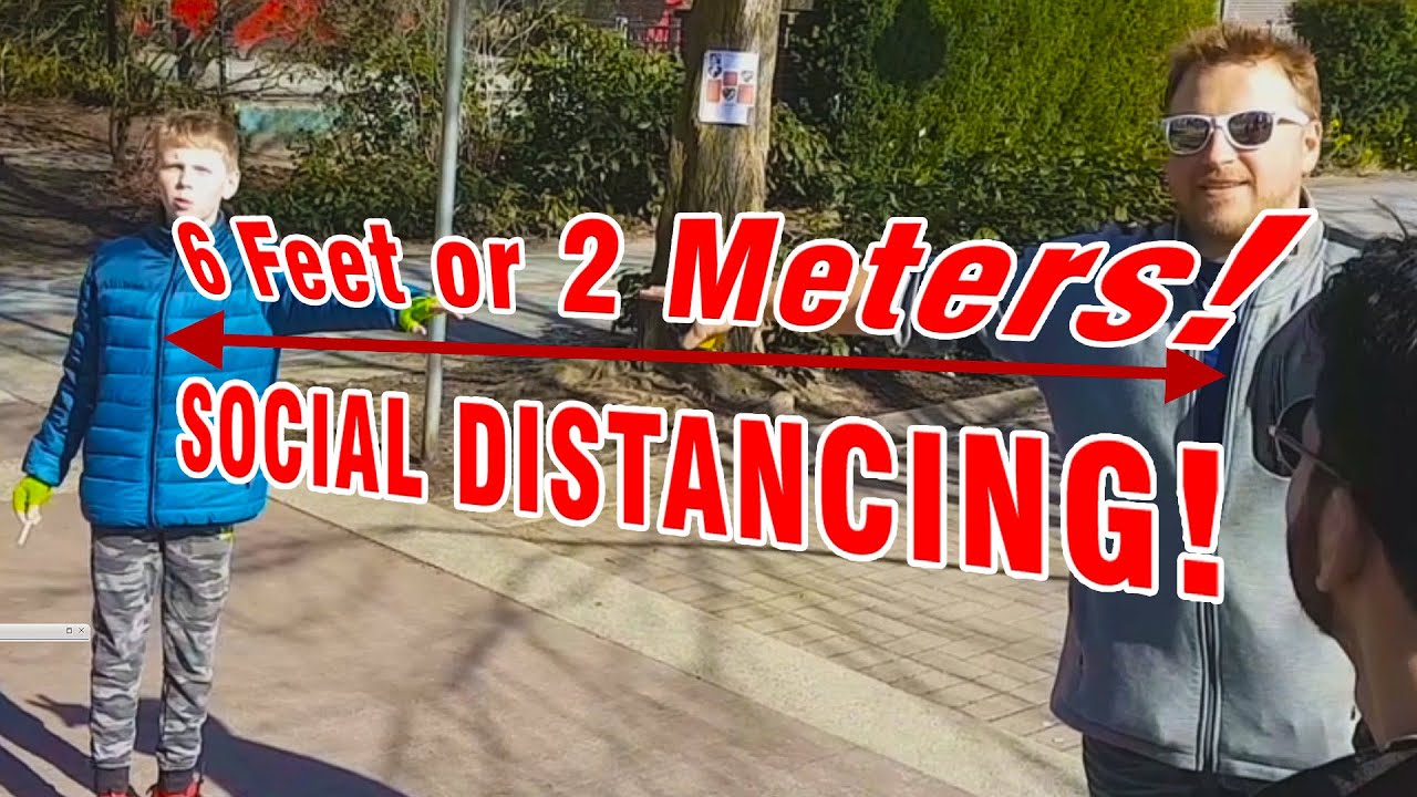 Covid 19 and Physical Distancing. How far is 2 meters or 6 feet?