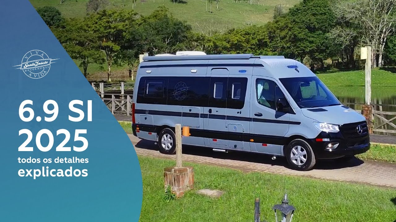 TOUR PELO MOTORHOME VAN SPRINTER SANTO INÁCIO 6.9 SI - VAN SPRINTER 417 - CARTEIRA B