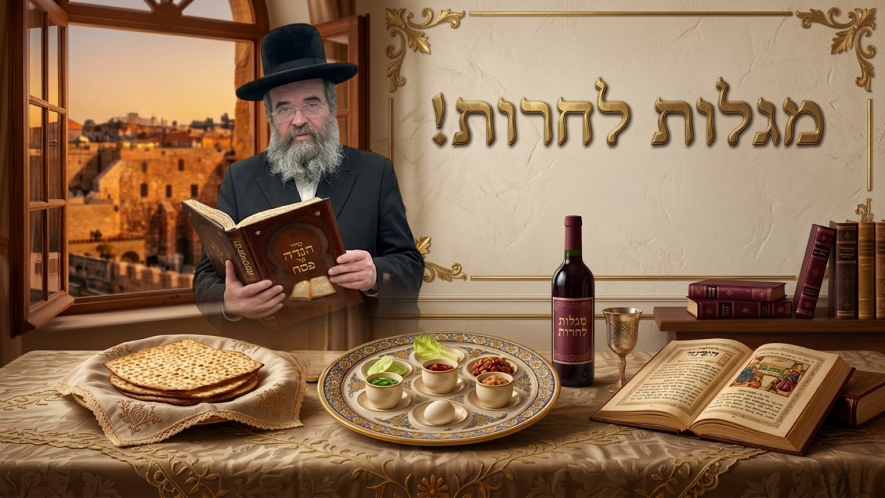 הרב מרדכי הלוי אנגלמן • מגלות לחרות | חודש ניסן | #פסח #אמונה