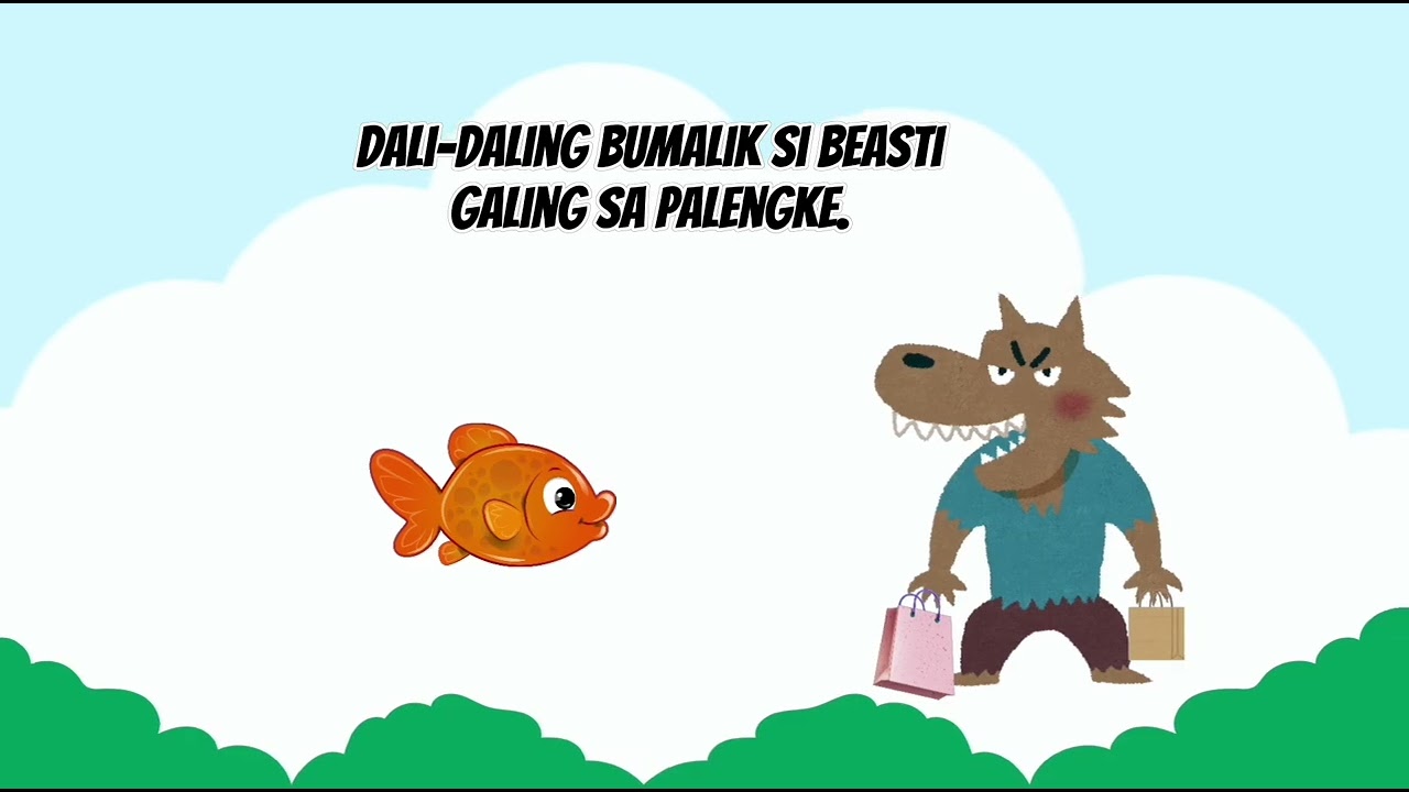 Si Beasti at Si Fishti (Tagalog Narration)
