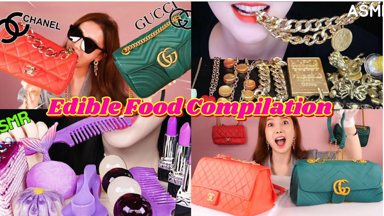 WEIRD EDIBLE FOOD ASMR COMPILATION | EDIBLE FOOD MUKBANG | EDIBLE FOOD ASMR