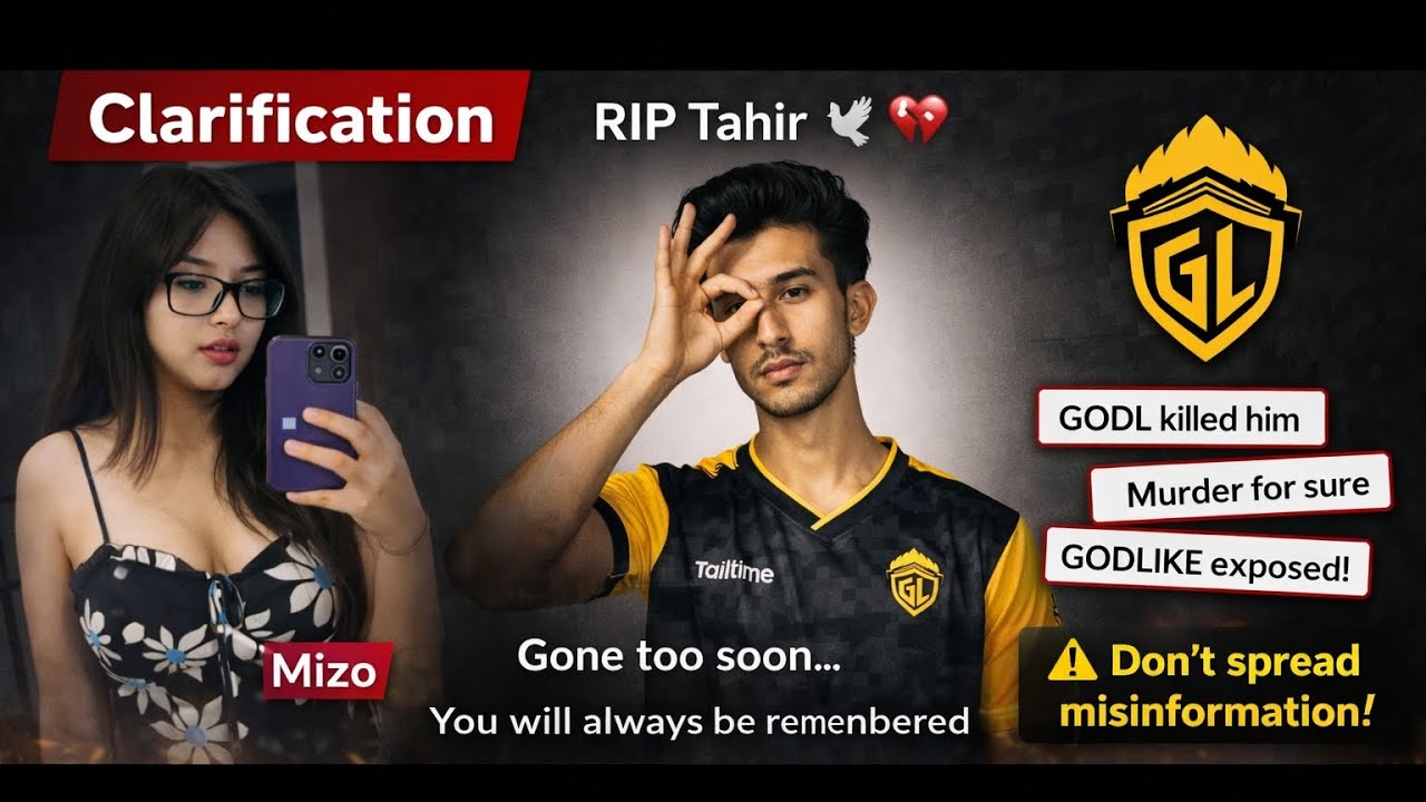 RIP Tahir 🕊️ 💔 Abhi Official Confirmation Nahi  Full Explanation 🙏 @GodLikeEsportss 