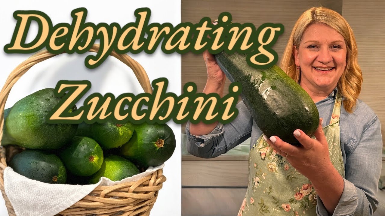 Preserve Zucchini by Dehydration