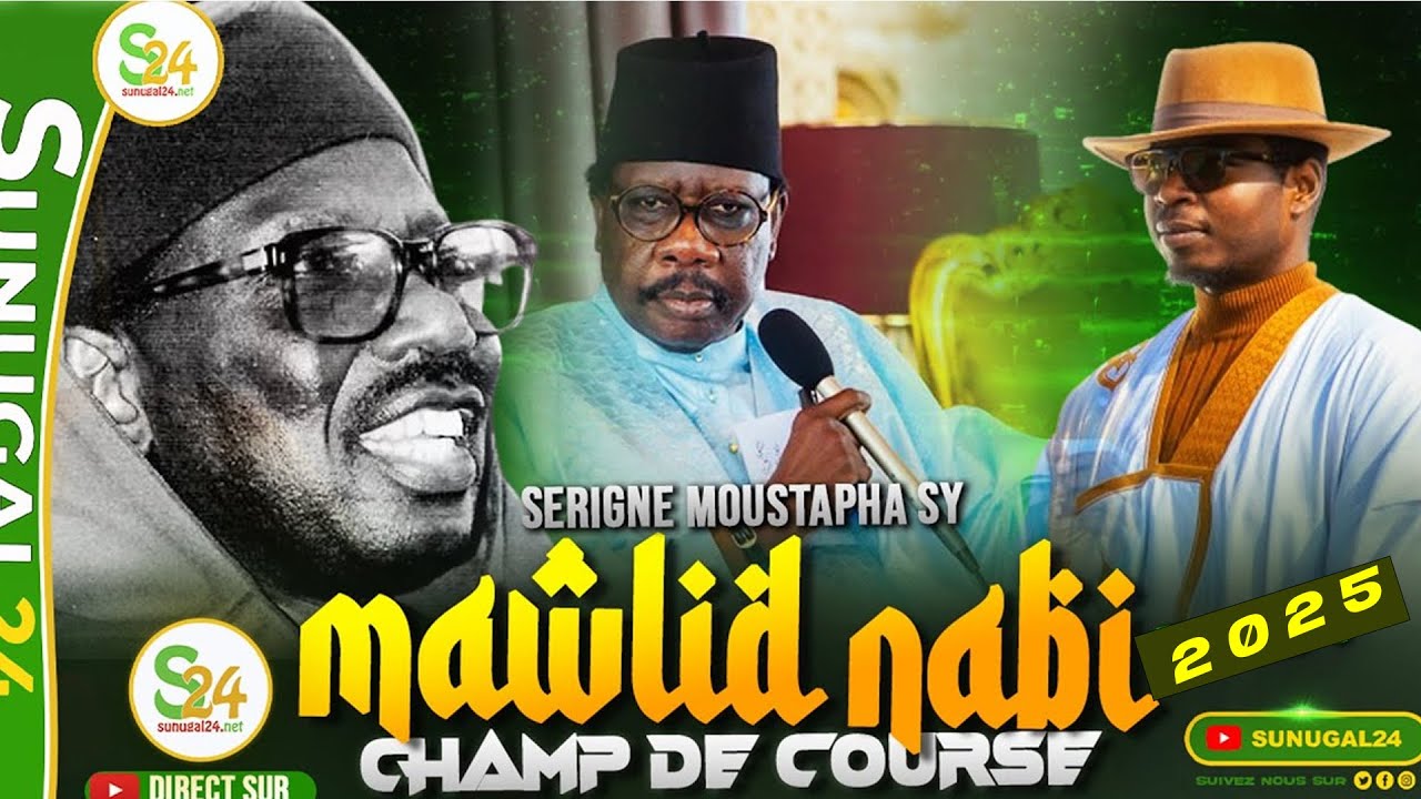 Direct Tivaouane - Mawlid 2025 au Champs de Courses avec Cheikh Seydi Mouhammadoul Moustapha SY