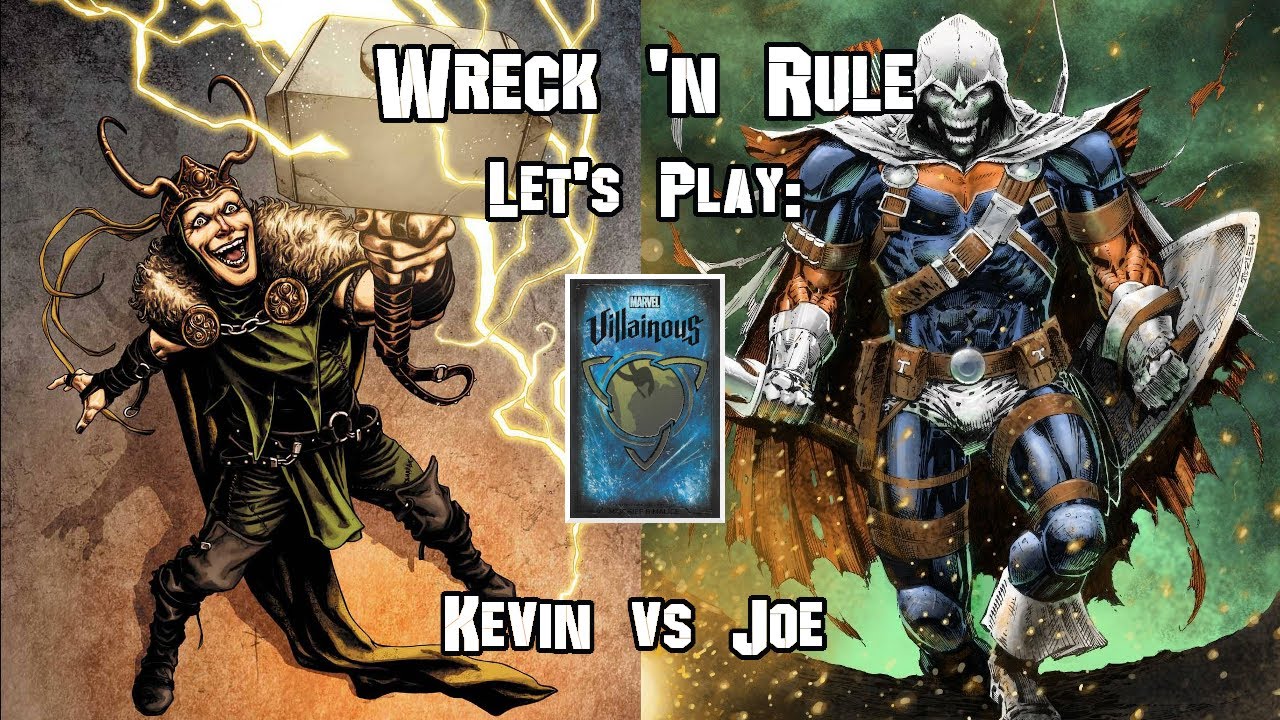 Wreck 'n Rule - Marvel Villainous: Mischief and Malice Gameplay - Taskmaster vs Loki