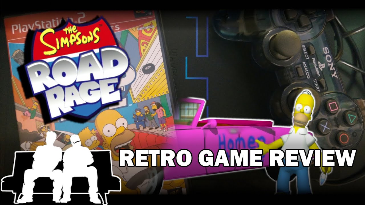 The Simpsons: Road Rage (PS2) - Retro Game Review
