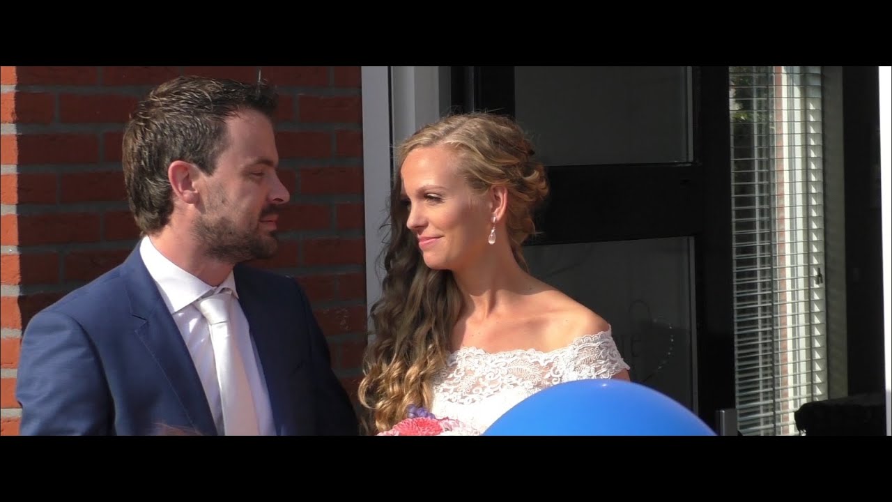 Urk, Bruiloft stukje: Kirsten & Jan Jaap 26-08-2016