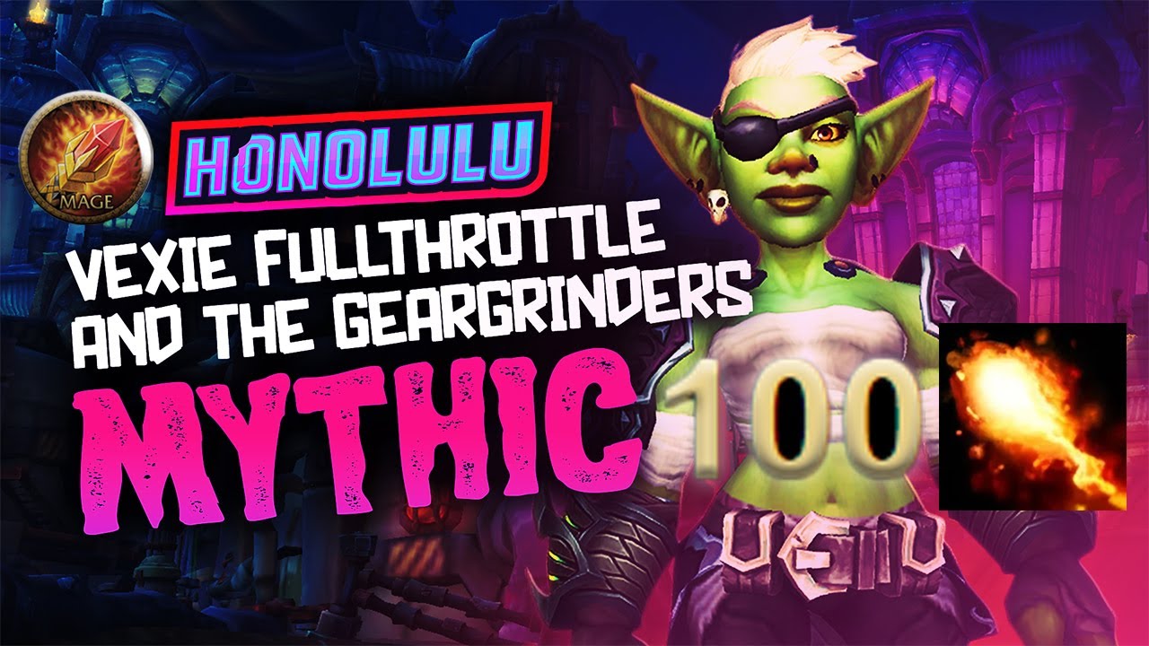 Vexie and the Geargrinders Mythic | Rank 1 Fire Mage POV | Undermine