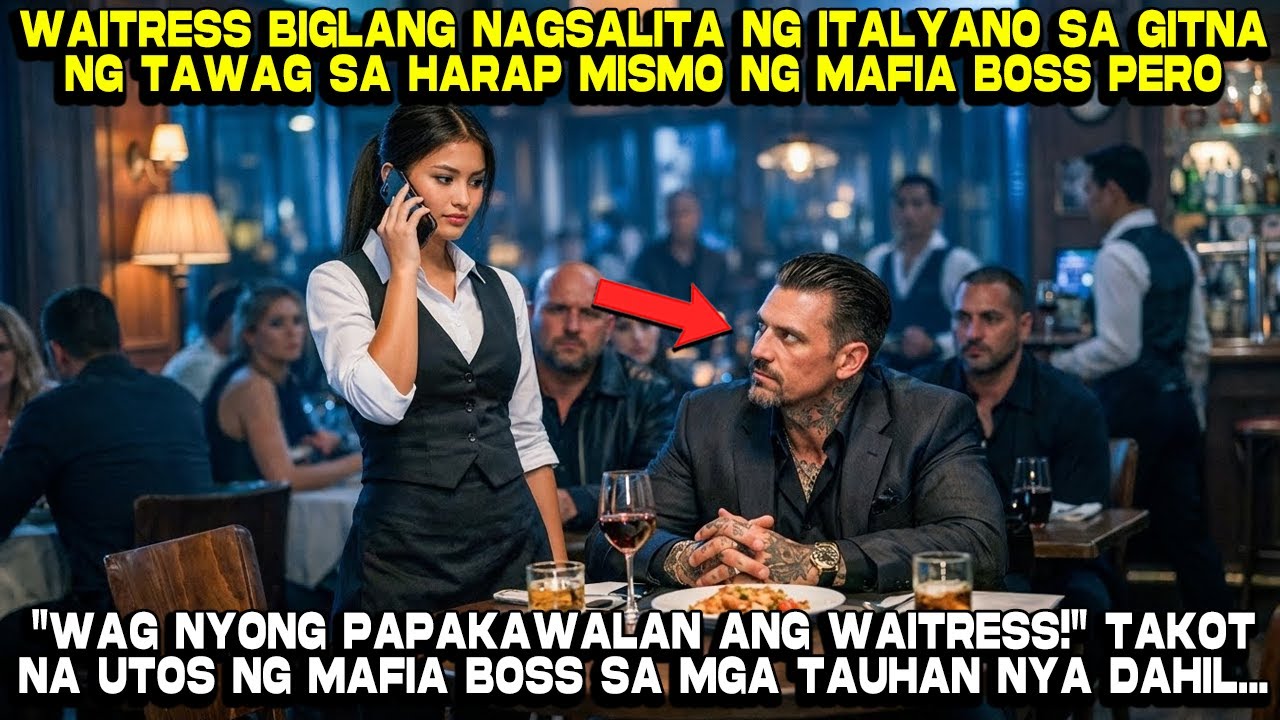 Waitress Sinagot ang Tawag at Nagsalita ng Italyano sa Harap mismo ng MAFIA Boss pero...