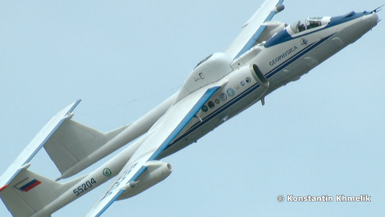 М-55 Геофизика 100 лет ВВС России 2012
