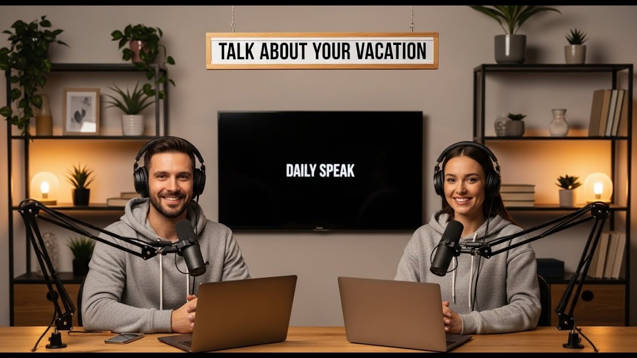Talk About Your Vacation   Favorite Places in English  Easy Speaking
