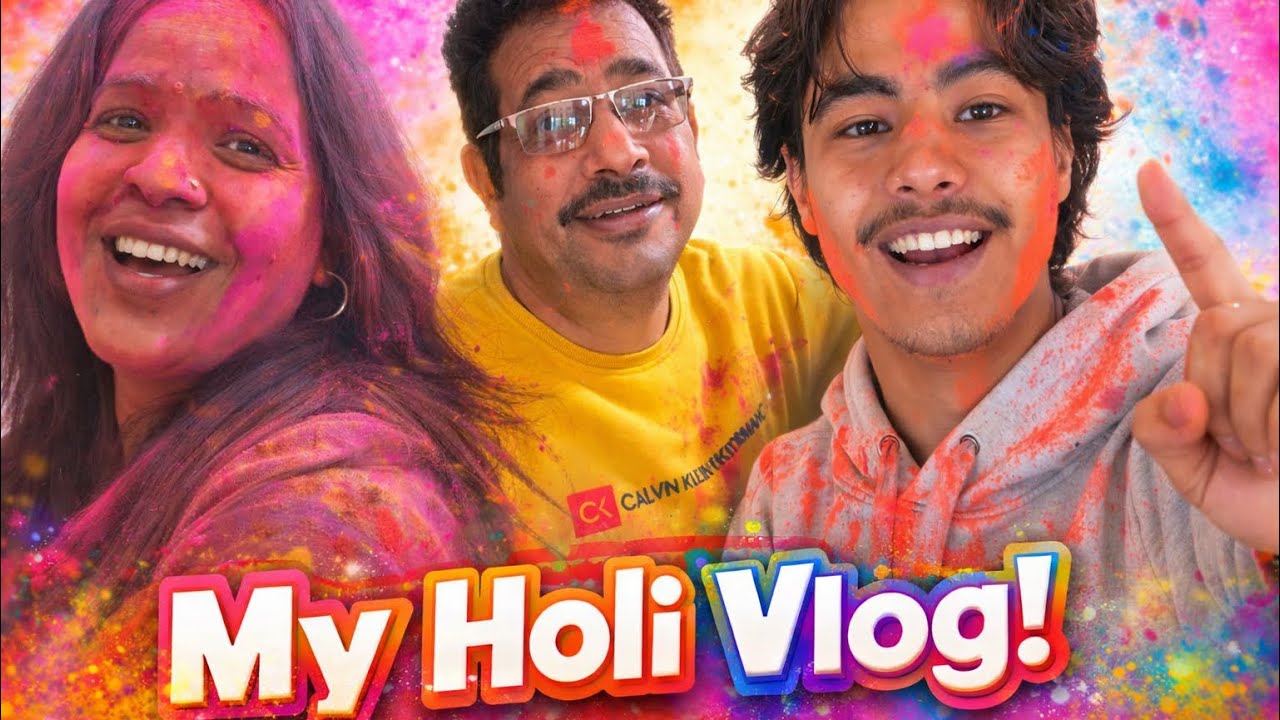 होली के दिन मिले सब लोगो से😍😋 || गुजिया खाई बहुत सारी🍡🍩@sajwanbrothersvlog sajwanbrothersvlog