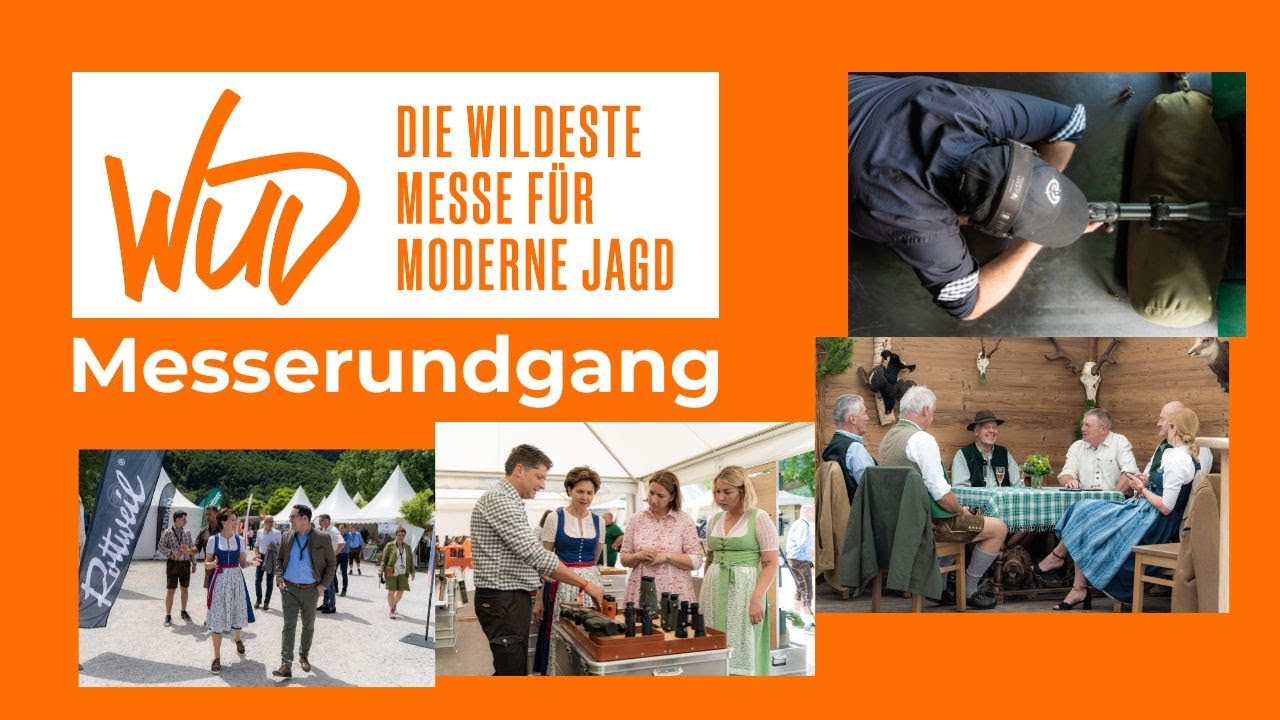 Rundgang &uuml;ber das Messegel&auml;nde der W&Uuml;D