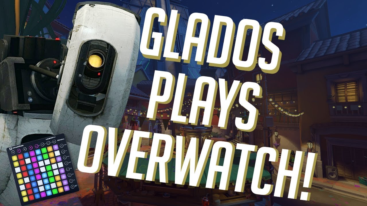 GLADoS играет в OVERWATCH! Шутки на звуковой панели в соревновательном режиме! *Потрясающие реакции*