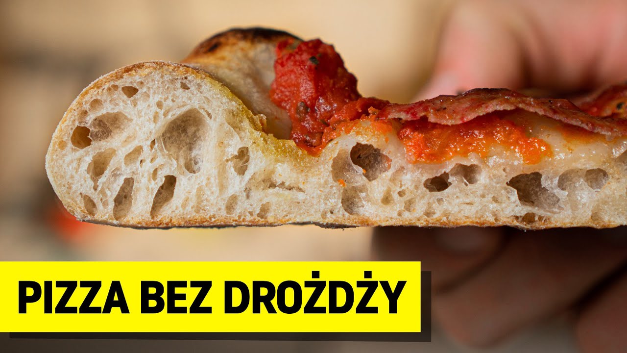 Ciasto na pizzę na zakwasie 🍕 bez drożdży! // Pizza Nerd #15