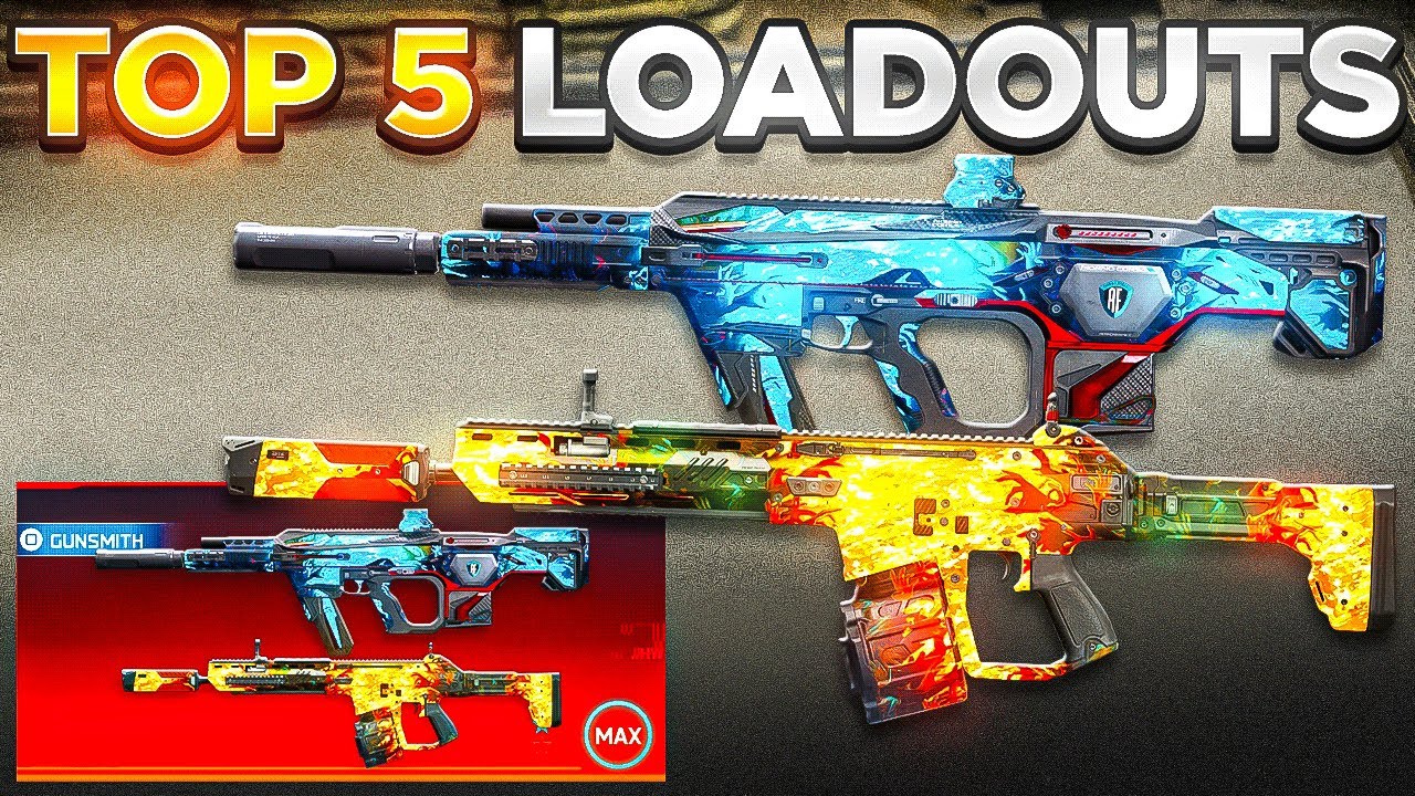 ТОП-5 *МЕТА* КОМПЛЕКТОВ ШТУРМОВЫХ ВИНТОВОК В WARZONE! 👑