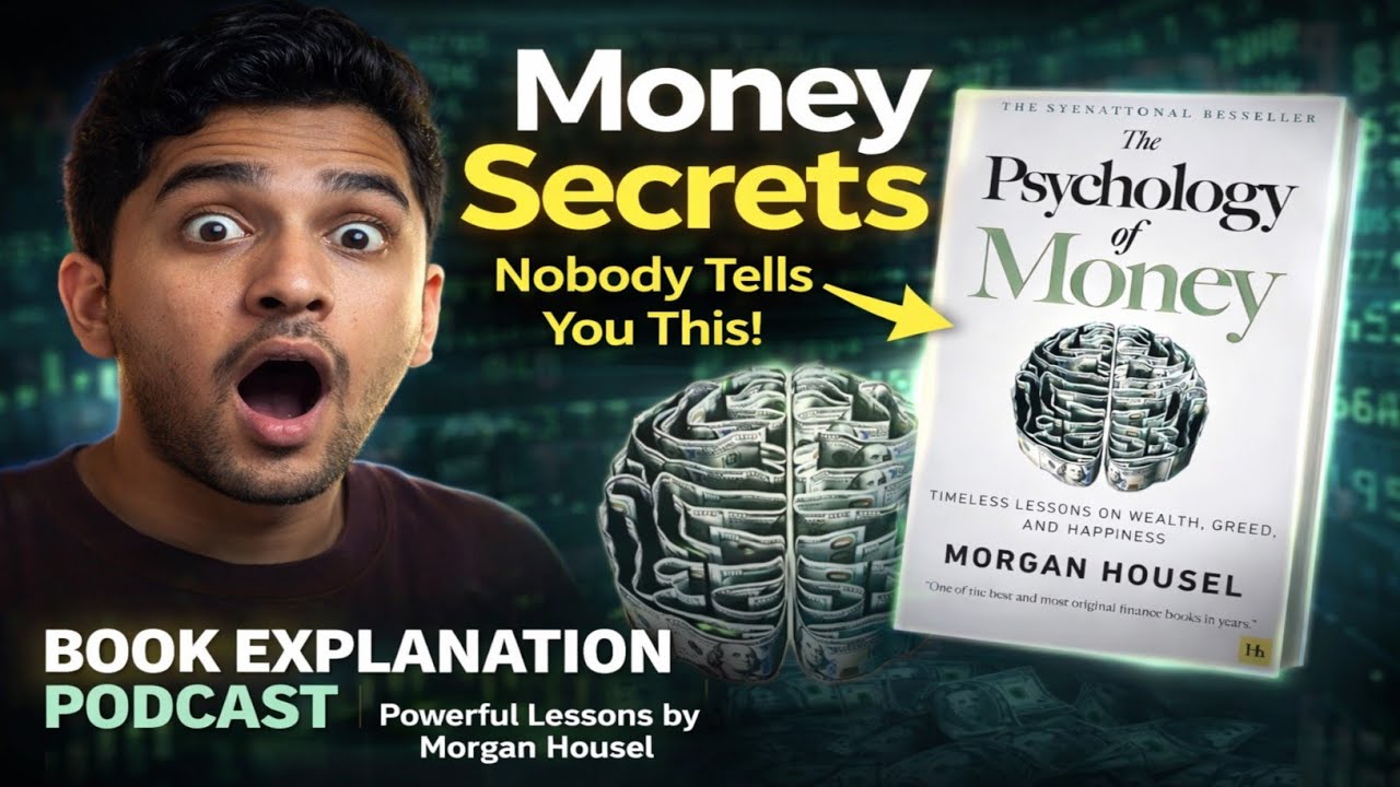 The Psychology of Money by Morgan Housel | Book explanation in English 