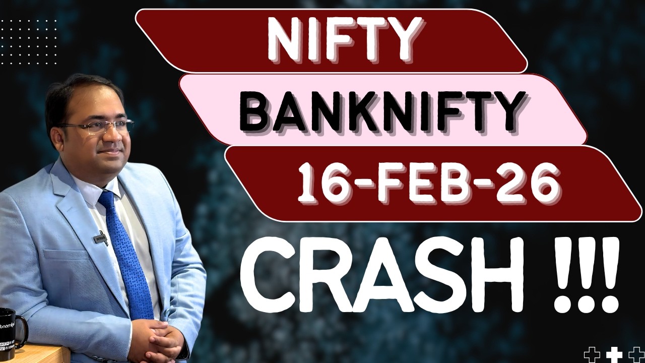 Nifty Prediction and Bank Nifty Analysis for Monday | 16 February 26 | Bank NIFTY Tomorrow