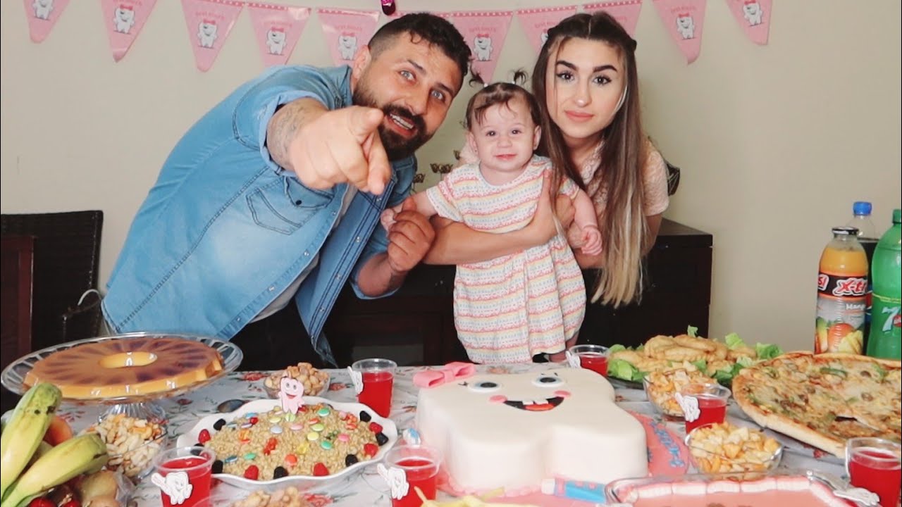 احتفلنا بسنونية مريم ( الحلوة طلعوا سنانها)😍 ريتشو وننوش