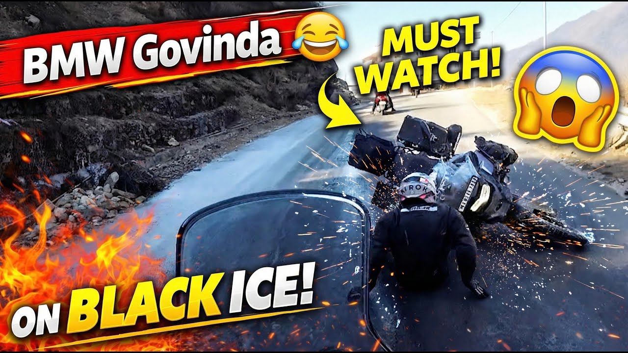 Black Ice vs BMW 😳| ಬಂದೆವು Seppaಗೆ | Day 13 - 7 Sisters Ride