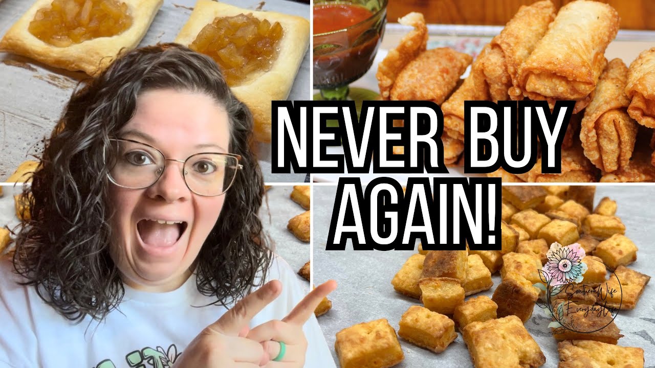 STOP BUYING and START MAKING at home || Delicious Homemade & From Scratch Recipes