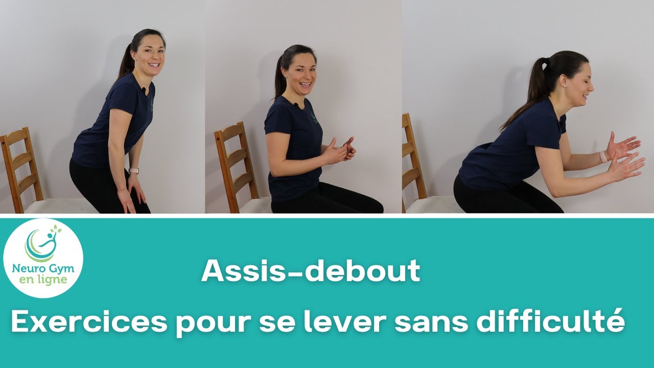 Exercices pour se lever sans difficulté