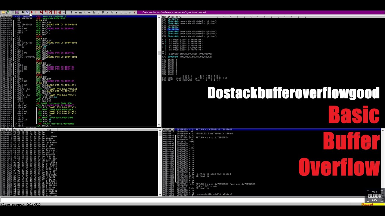 Dostackbufferoverflowgood | Buffer Overflow | OSCP Practice