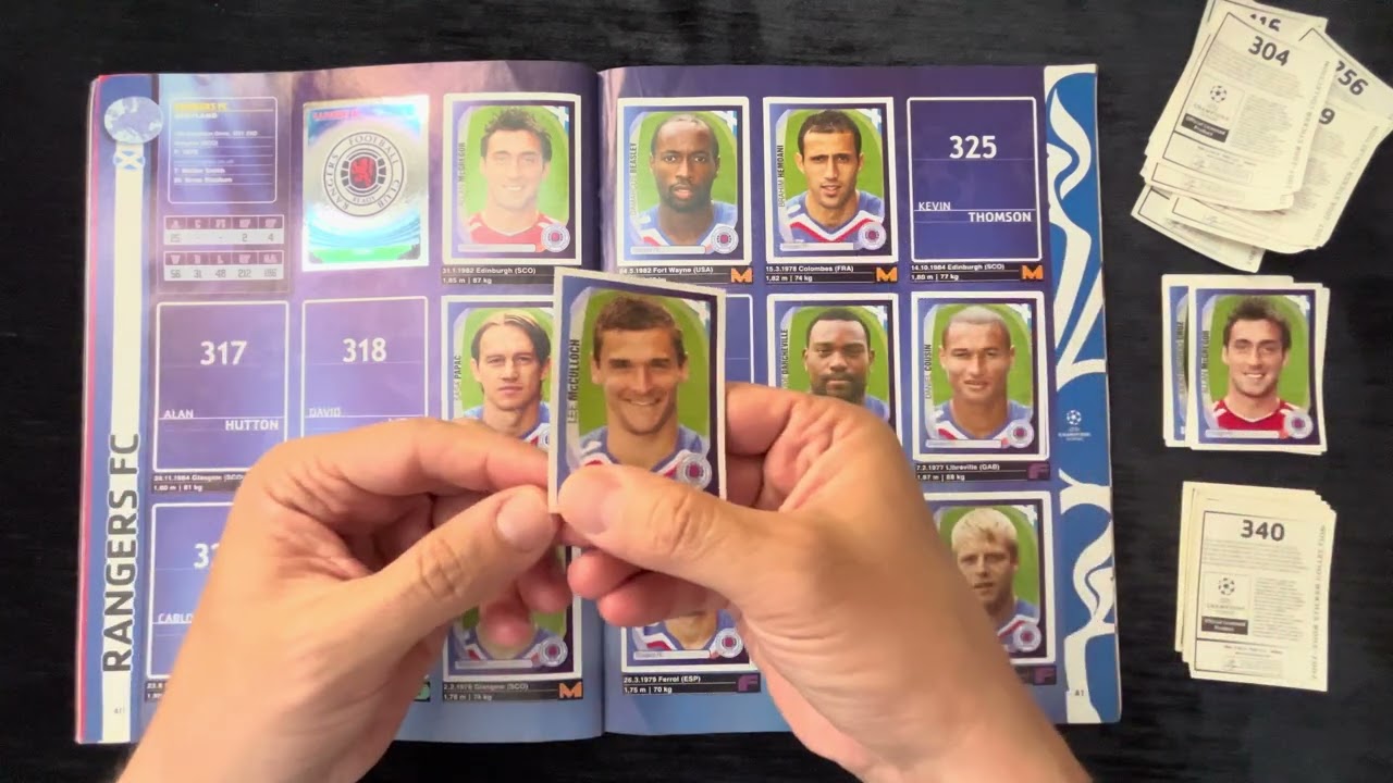 Panini UEFA Champions League 2007-08 Part 9#panini #championsleague #ucl #stickeralbum #uefa